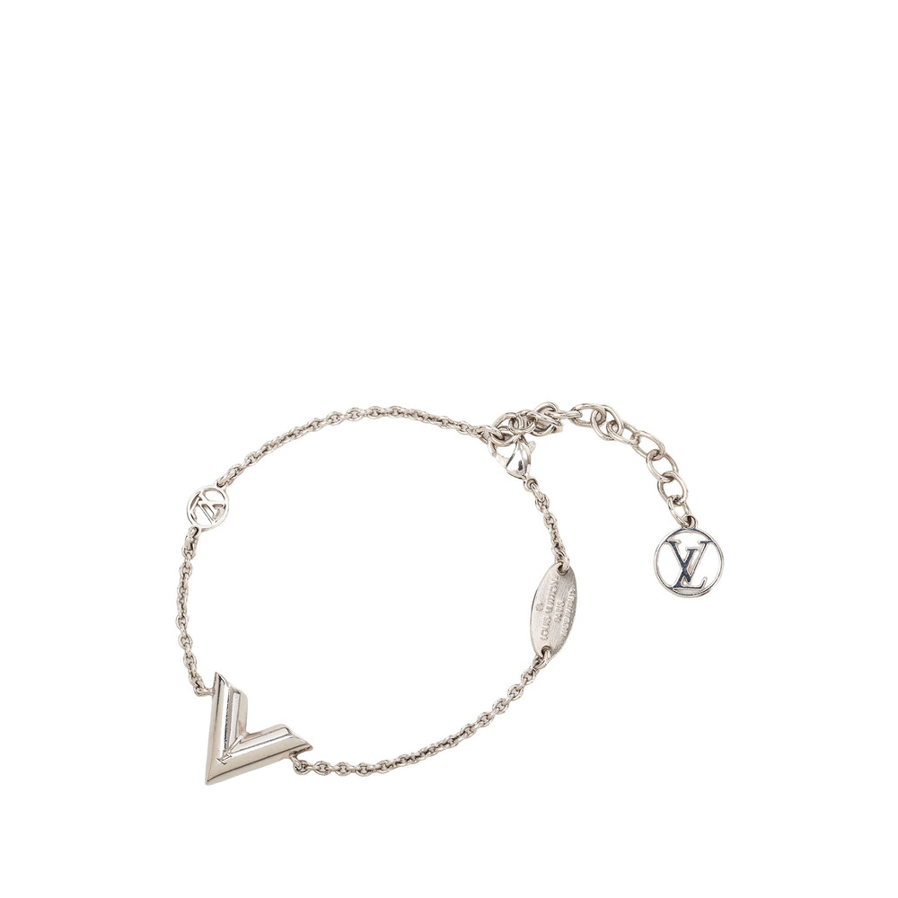 Pre-Loved Louis Vuitton Brass Essential V Supple Bracelet - Picture 2 of 7